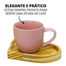 XÍCARAS QUE VÃO ALÉM DO CAFE! JOGO DE XÍCARAS COM SUPORTE E PIRES DE CORAÇÃO